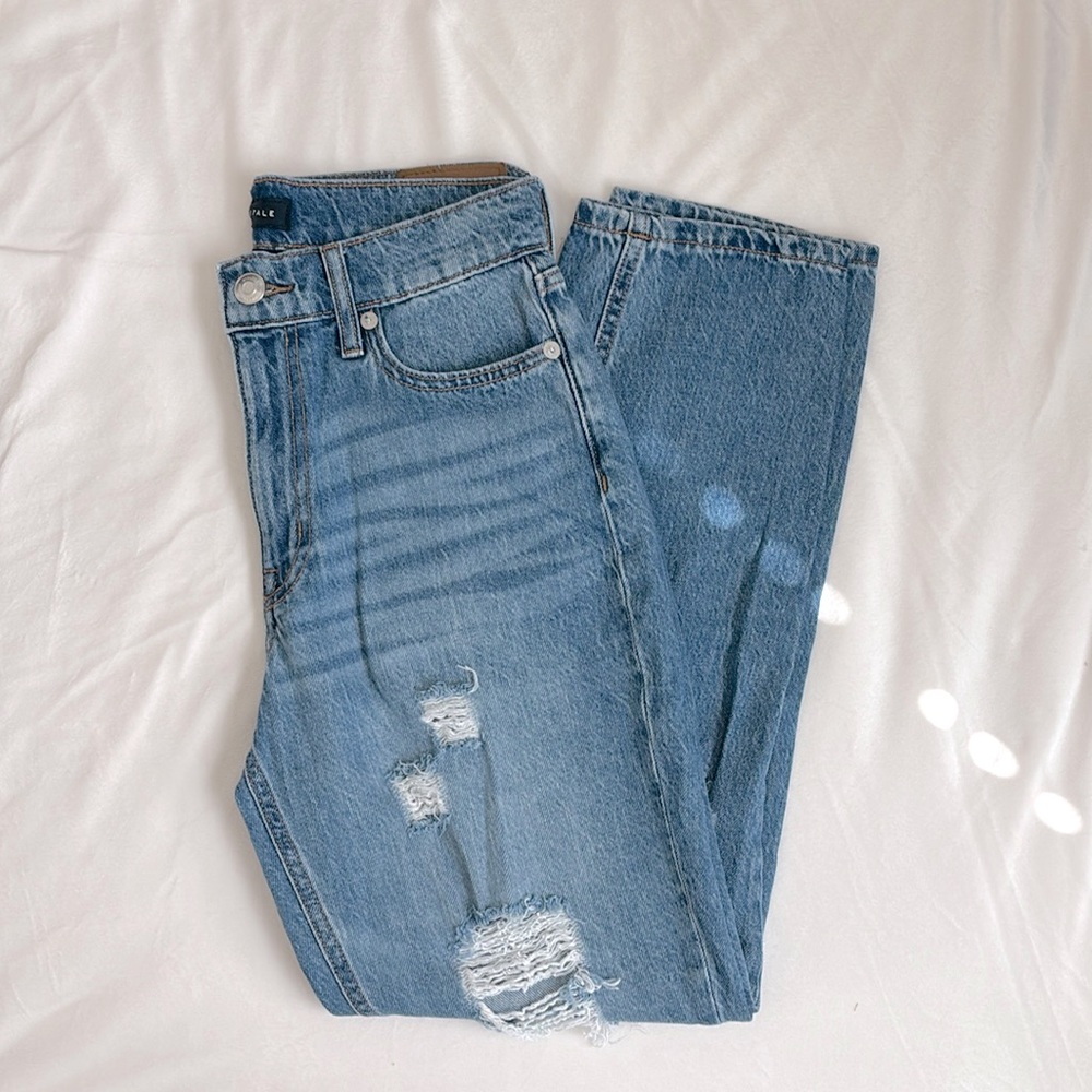 Aeropostale Women’s High-Rise Mom Jean